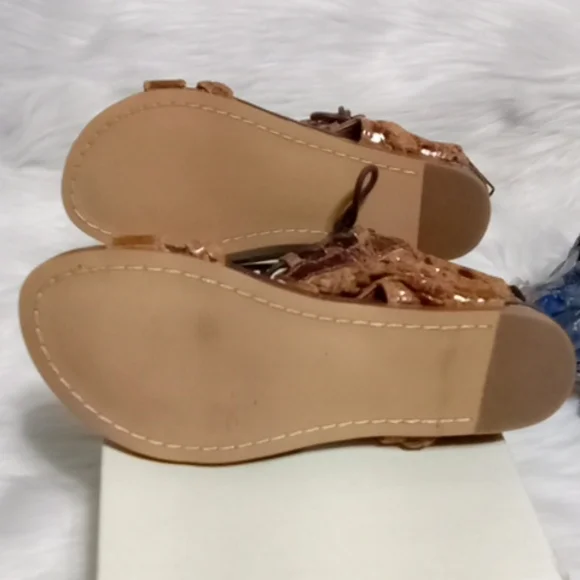 NWT Roan By Bed Stu Women's Sz.5W Leather Poppy Gladiator Sandals (X9 CRATE) - Picture 10 of 11